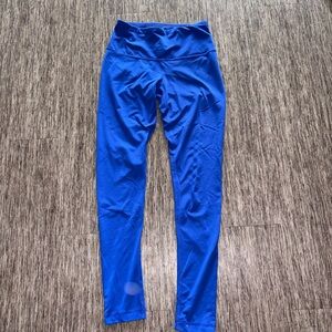 Royal Blue High-Waist Active Leggings